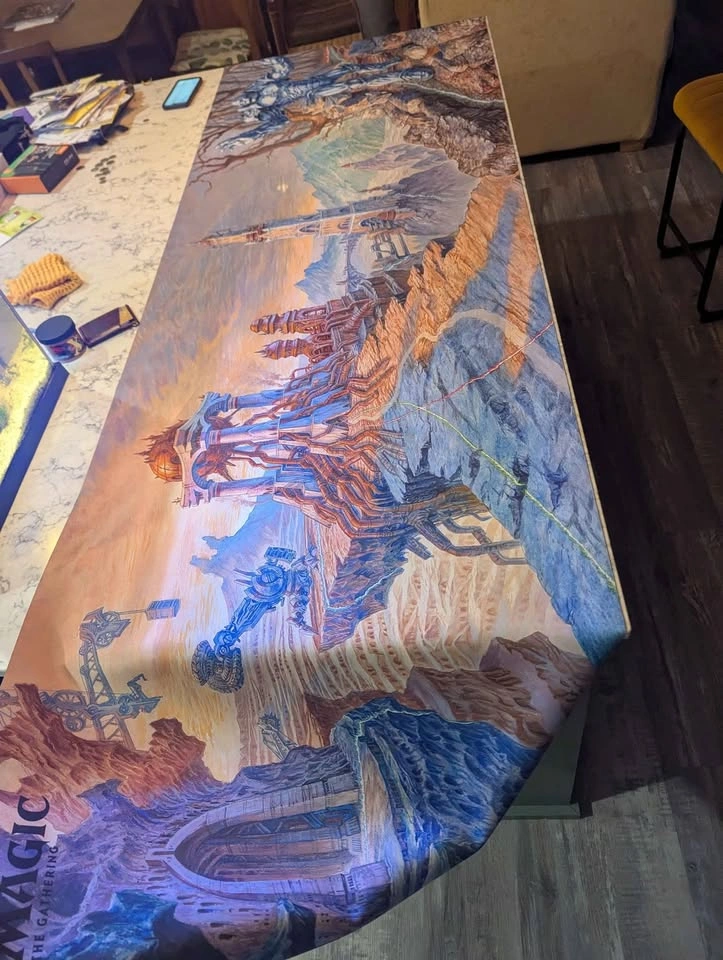 10ft Karn/Urza's Saga Panoramic Playmat - photo 3