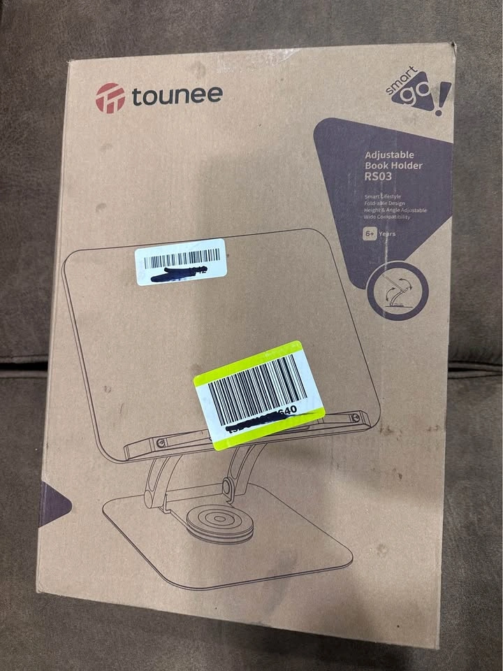 Tounee Adjustable Book Holder - Black - photo 2
