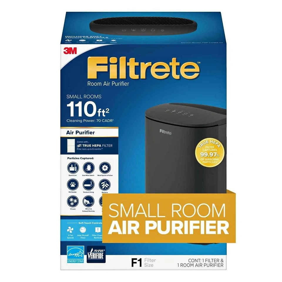 Filtrete Air Purifier for pet/PM2.5/pollen/smog