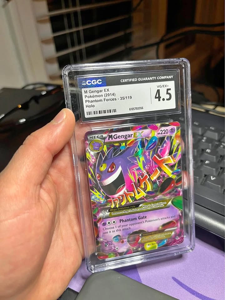 2014 Pokemon M Gengar EX Phantom Forces 35/199 CGC 4.5 Slab