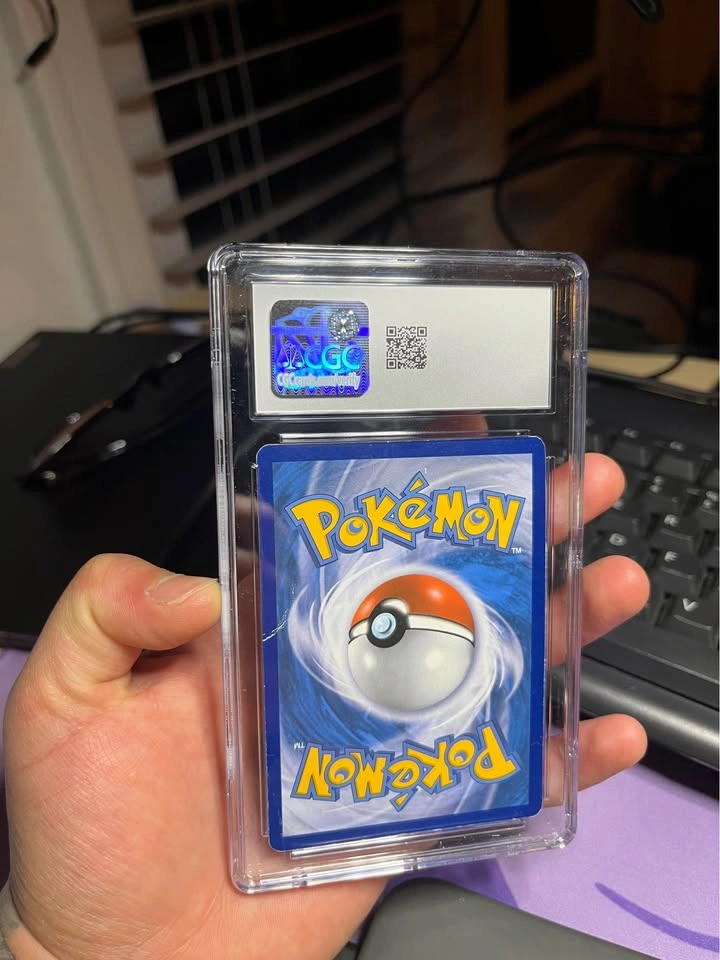 2014 Pokemon M Gengar EX Phantom Forces 35/199 CGC 4.5 Slab - photo 3