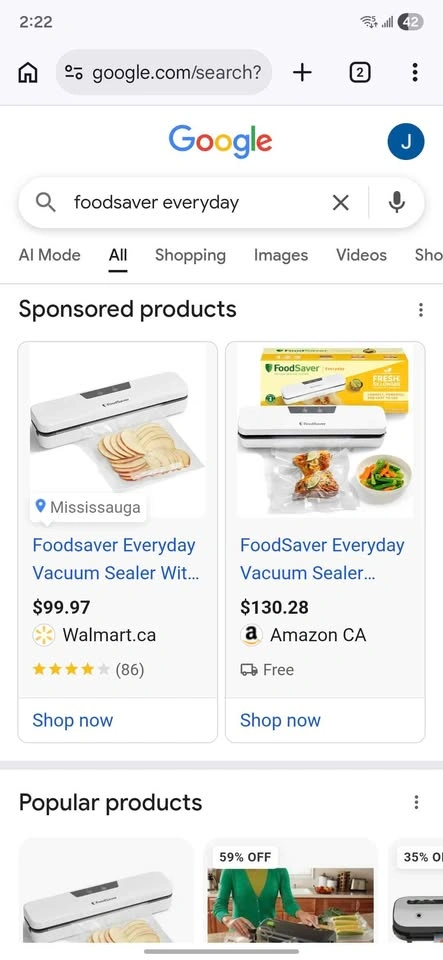 Brand New FoodSaver Everyday Vacuum Sealing System - photo 2