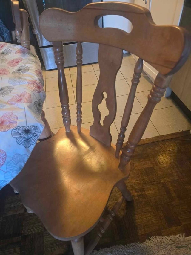 Wooden Dining Table Set – 4 Chairs - photo 3