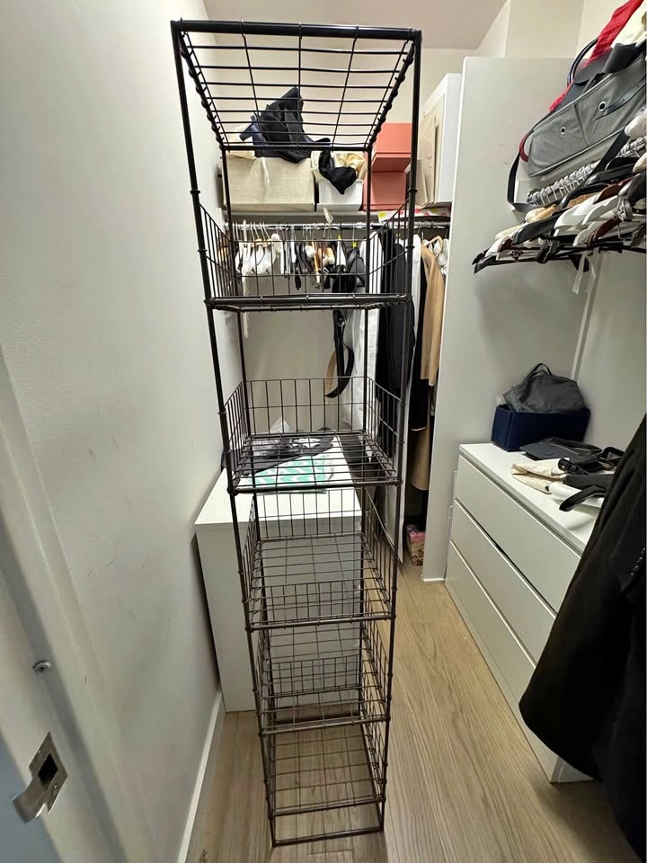 Vertical Cube Clothing Storage Metal Rack (for cubbies)