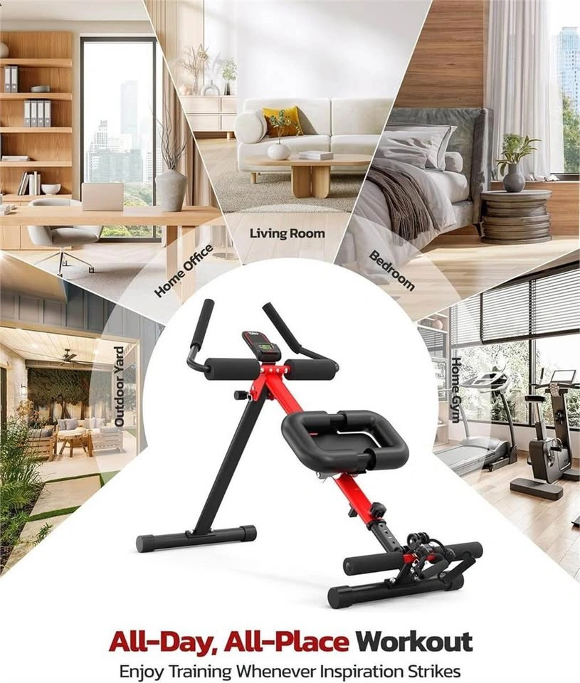 Foldable 2-in-1 Ab & Rowing Machine - photo 4