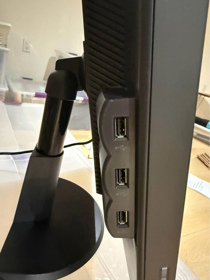 Lenovo ThinkVision Monitor – Adjustable Stand + USB Ports - photo 2