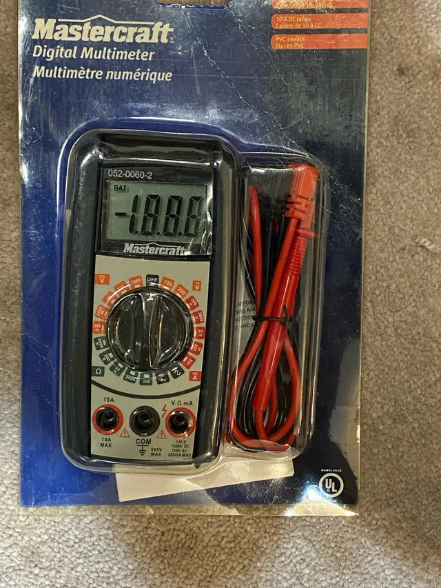 Mastercraft Digital Multimeter thumbnail