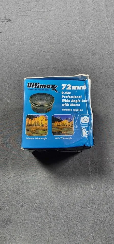 Ultimax 72mm 0.43x Wide Angle Lens w/ Macro - photo 2
