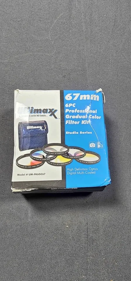 Ultimaxx 67mm 6PC Gradual Color Filter Kit