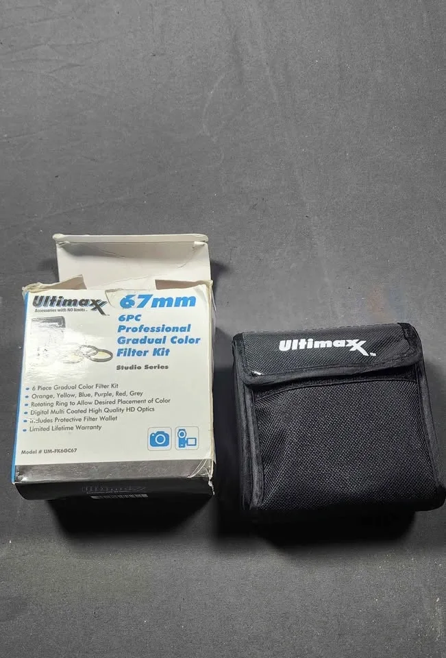 Ultimaxx 67mm 6PC Gradual Color Filter Kit - photo 4