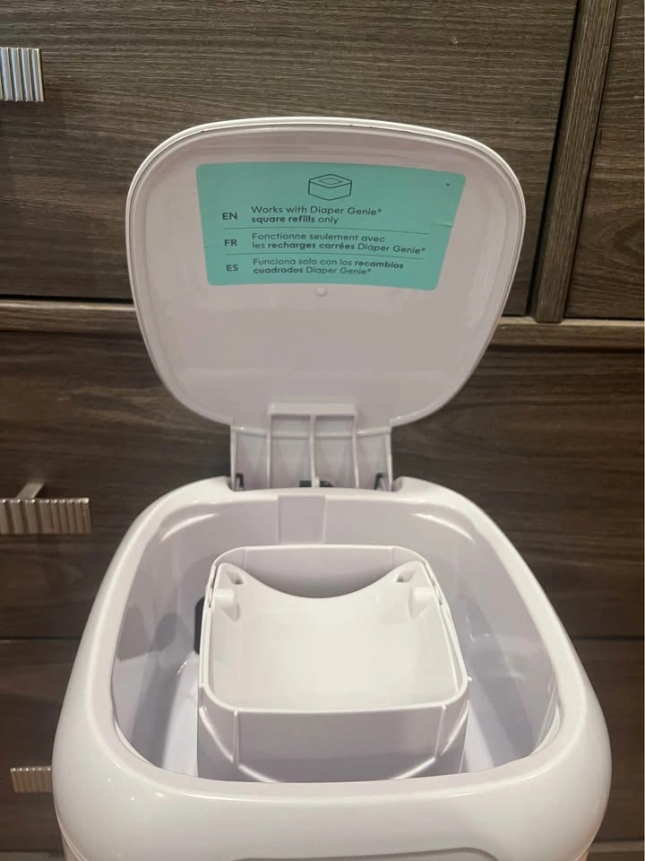 Diaper Genie Select - Premium Odor-Control Pail (Like New) - photo 3