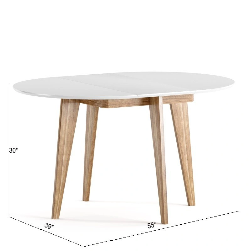 New Extendable Circle Dining Table - photo 2