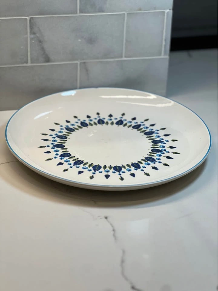 Vintage Stetson Marcrest Swiss Alpine Chop Plate MCM 1950s - photo 3