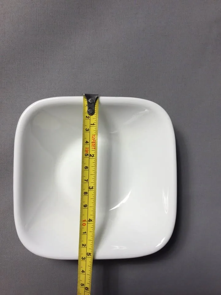 Corelle by Corning Bowls - 8 pc set, 6 round/ 2 square, white - photo 3