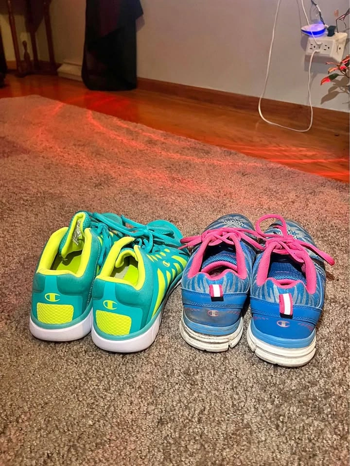 Champion Women’s Shoes (Both size 8.5)