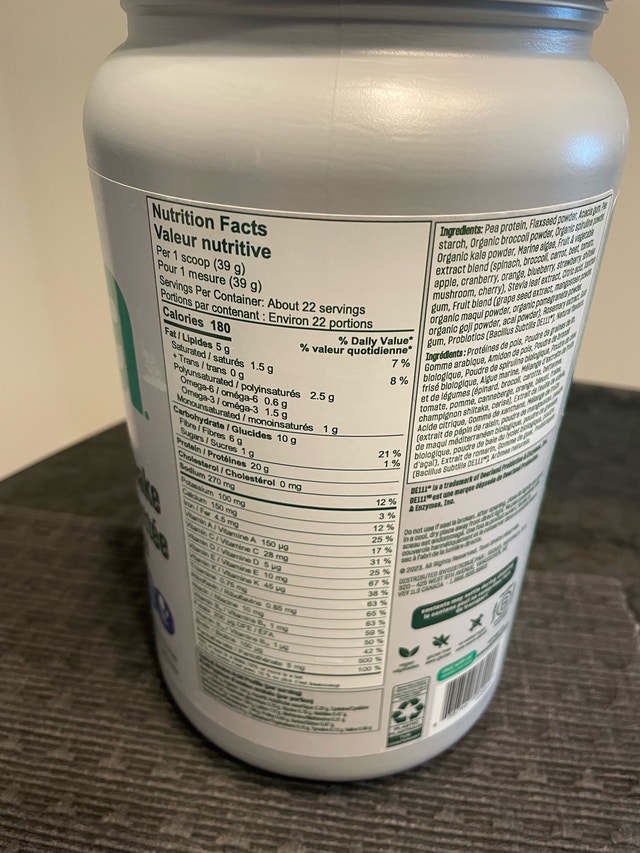 Plant-based Protein Powder - 862g - photo 2