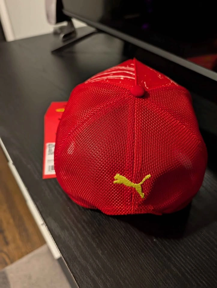 Puma Scuderia Ferrari F1 Viral Red Milk Hat - Rare - photo 5