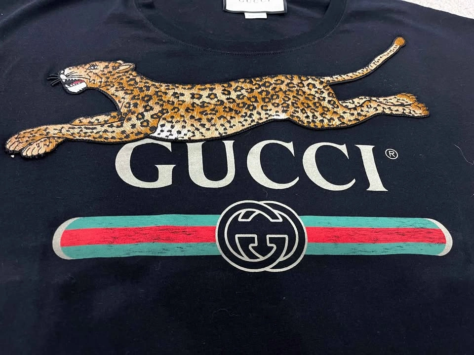 Men's Gucci T shirt black leopard large - photo 4