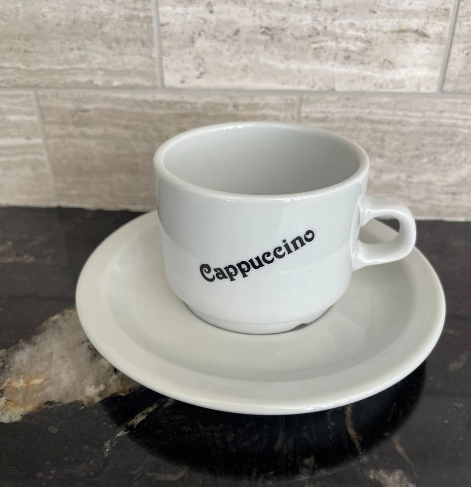 Cappuccino & Espresso Cup Set with Saucers – 20 Pieces – Moving - photo 5