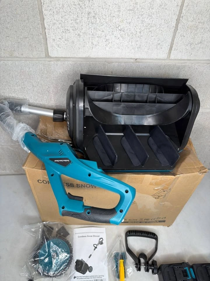 FTVOGUE Cordless Snow Shovel with Wheels, Electric Snow Thrower - photo 3