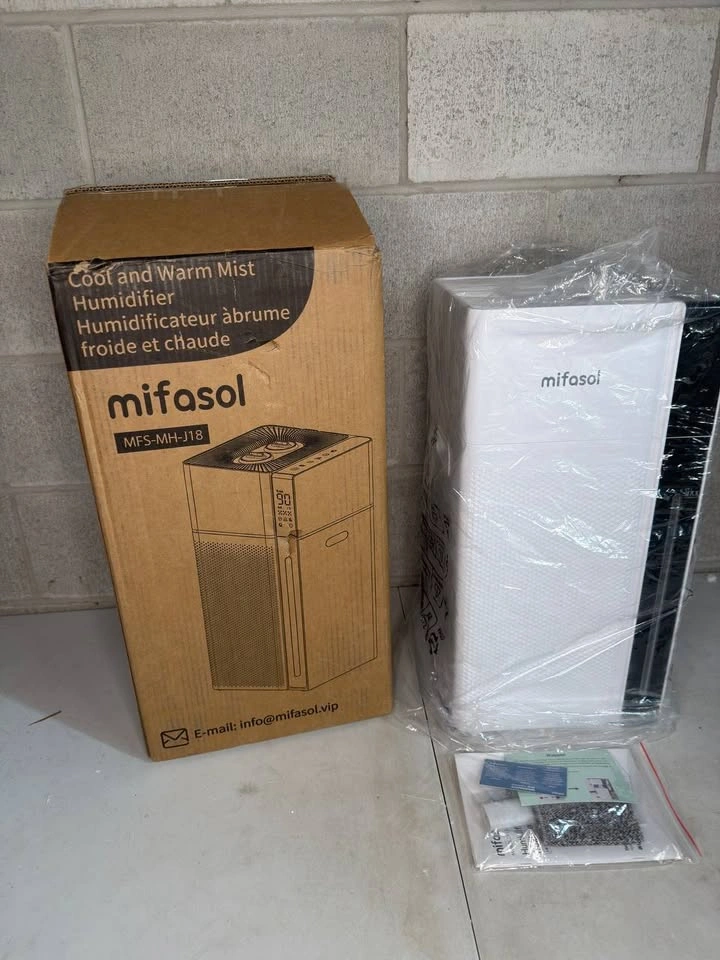 Mifasol Large Room Humidifier - Cool/Warm Mist, 20L - photo 2