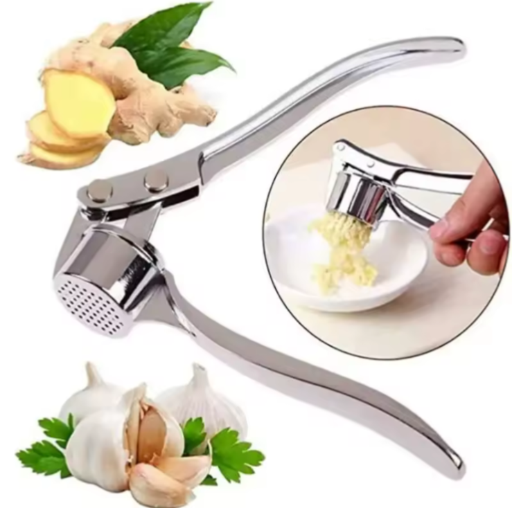 Garlic Press Stainless Steel Crusher Mincer - photo 5
