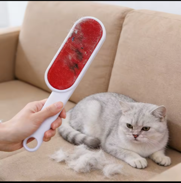 Pet Hair Remover Brush Reusable Lint Roller Dog Cat Fur Remover - photo 2