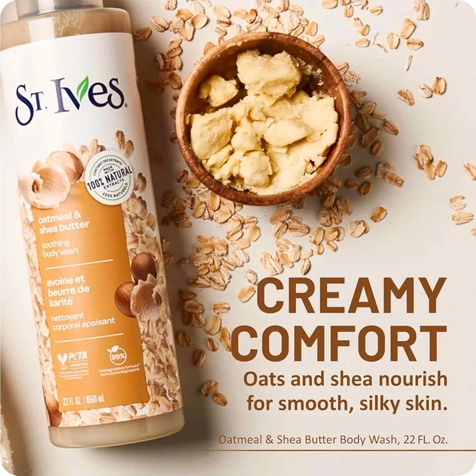 St. Ives Soothing Body Wash - Oatmeal & Shea Butter - photo 2