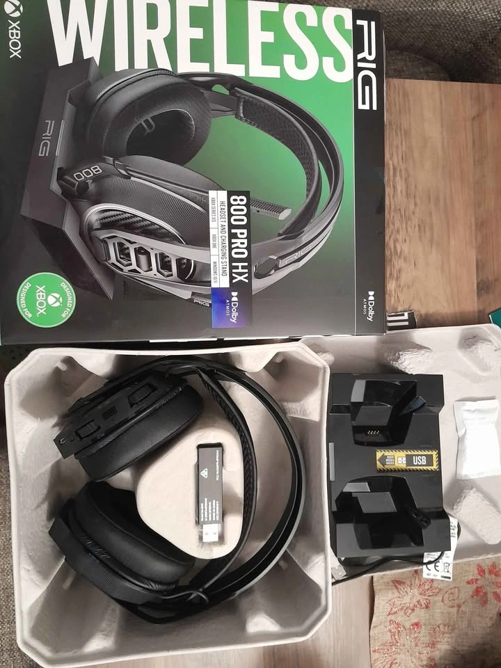 New Open Box RIG 800 PRO HX Wireless Gaming Headset for Xbox - photo 4