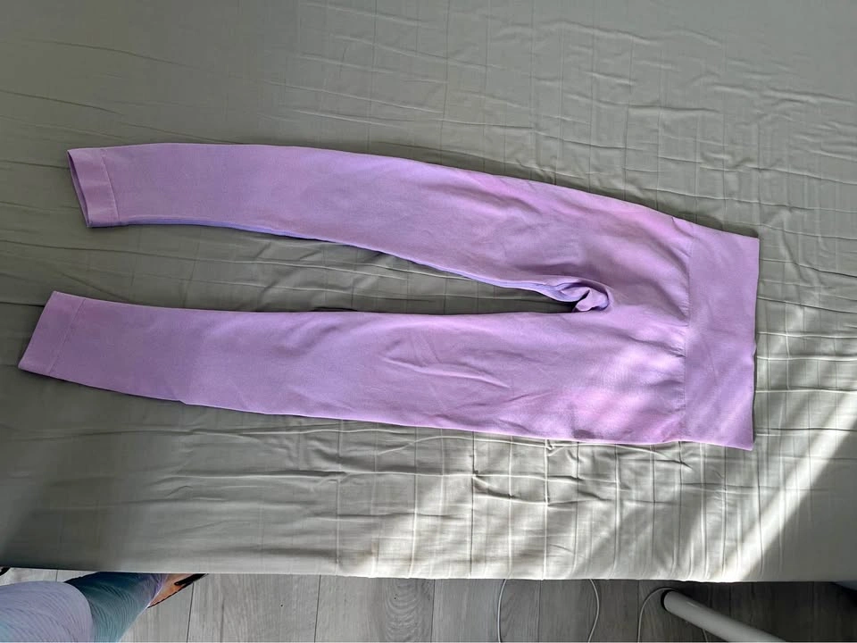 Lavender Seamless Workout Leggings S