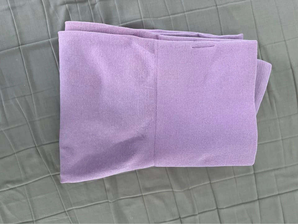 Lavender Seamless Workout Leggings S - photo 4
