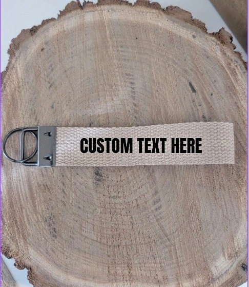 Personalized Keychain/Wristlet