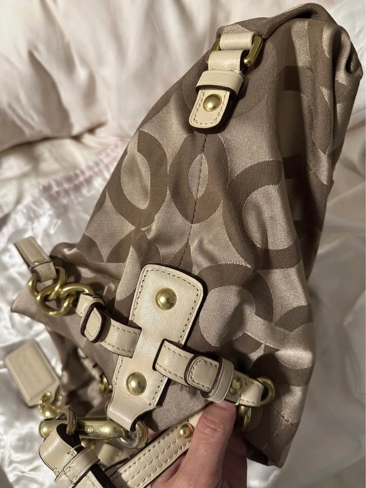 Coach Madison Sophia Satchel - Champagne Op Art - Mint Condition - photo 2