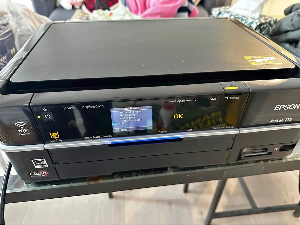 Epson Artisan 725 Photo Printer Bundle w/ Ink