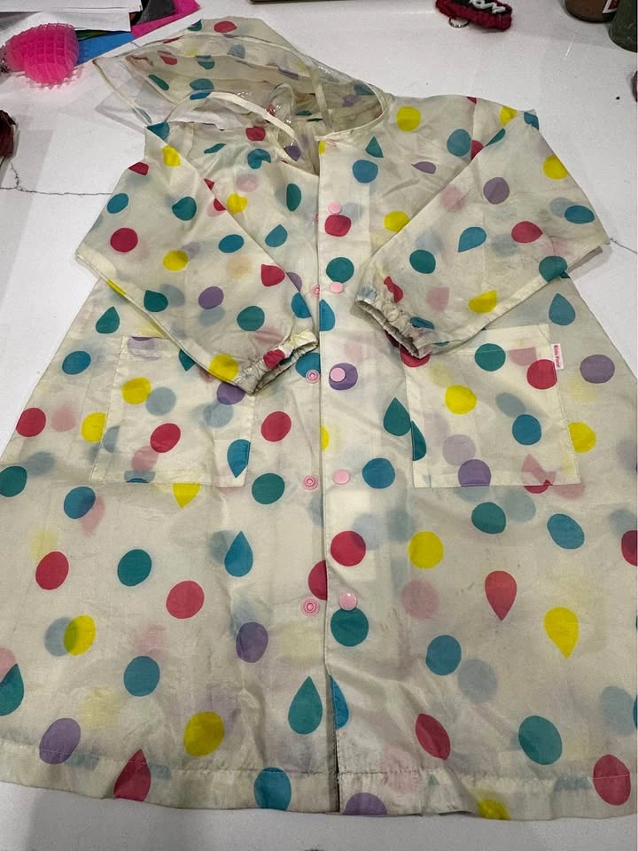 Kids Raincoat + Matching Bag (5-6 Years)