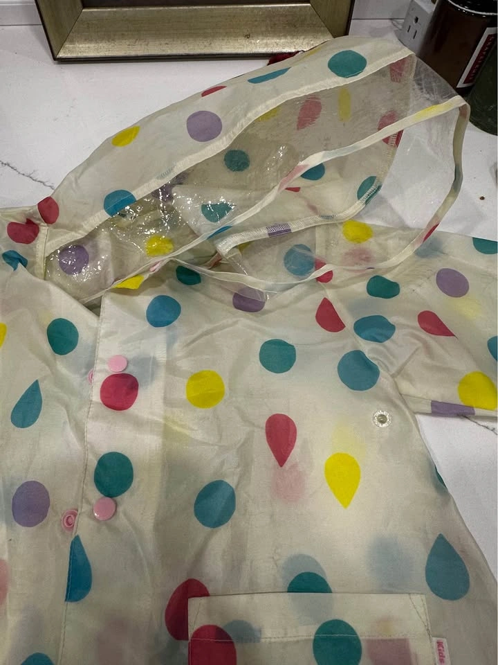 Kids Raincoat + Matching Bag (5-6 Years) - photo 3