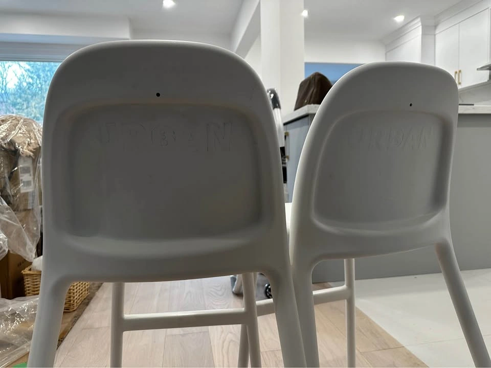 IKEA URBAN Junior Chairs (Bar Stools) – White - photo 3