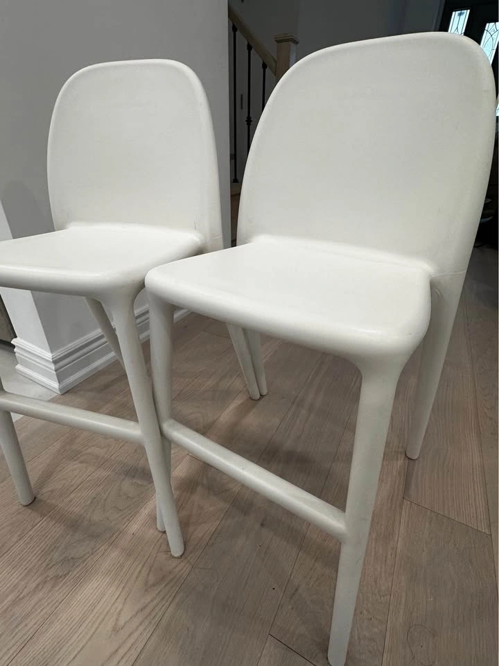 IKEA URBAN Junior Chairs (Bar Stools) – White - photo 4