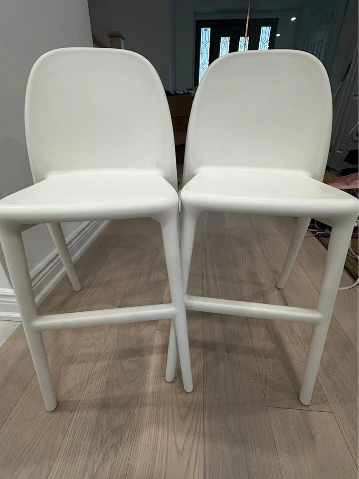 IKEA URBAN Junior Chairs (Bar Stools) – White - photo 5