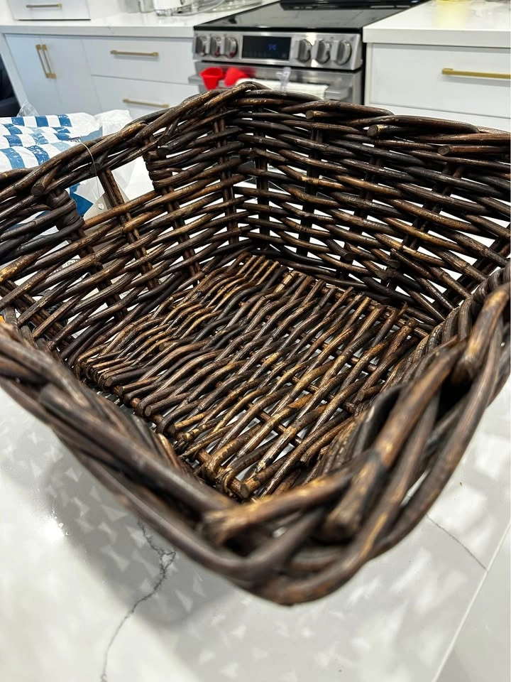 IKEA BYHOLMA Basket – Natural Woven (Great Condition) - photo 2