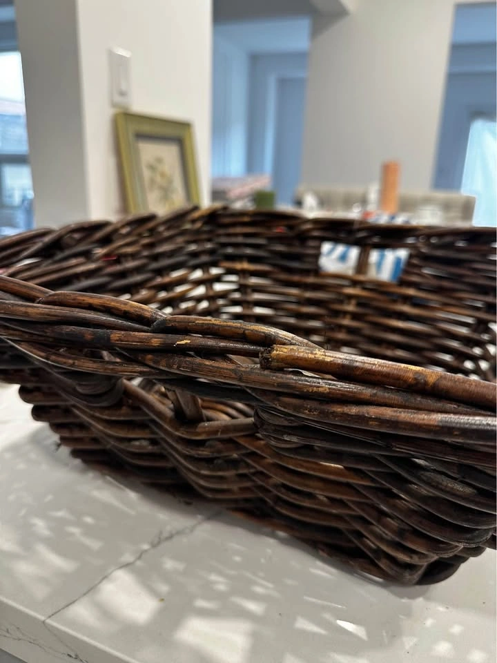 IKEA BYHOLMA Basket – Natural Woven (Great Condition) - photo 3