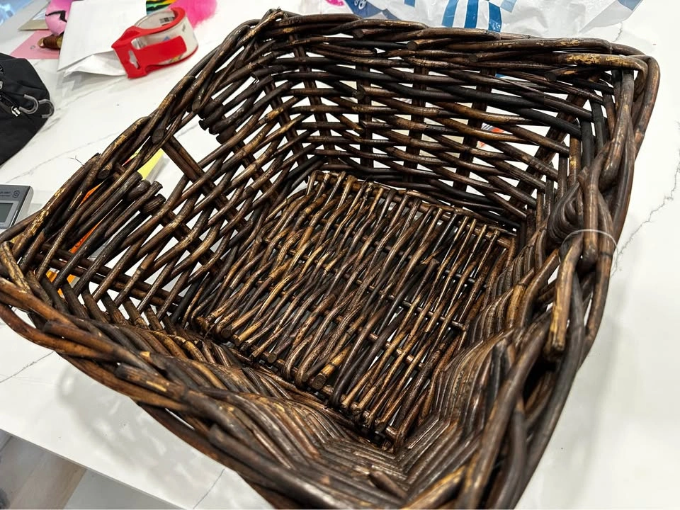 IKEA BYHOLMA Basket – Natural Woven (Great Condition) - photo 4