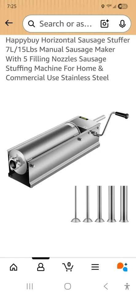 Manual Sausage Stuffer - photo 4