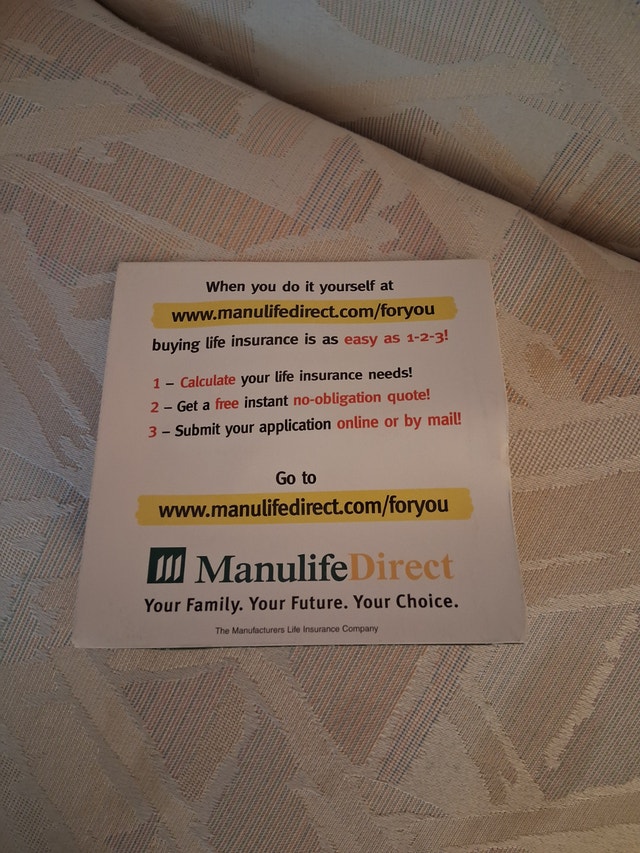 2003 Manulife Direct Computer Pop-Up Advertising Collectible - photo 2