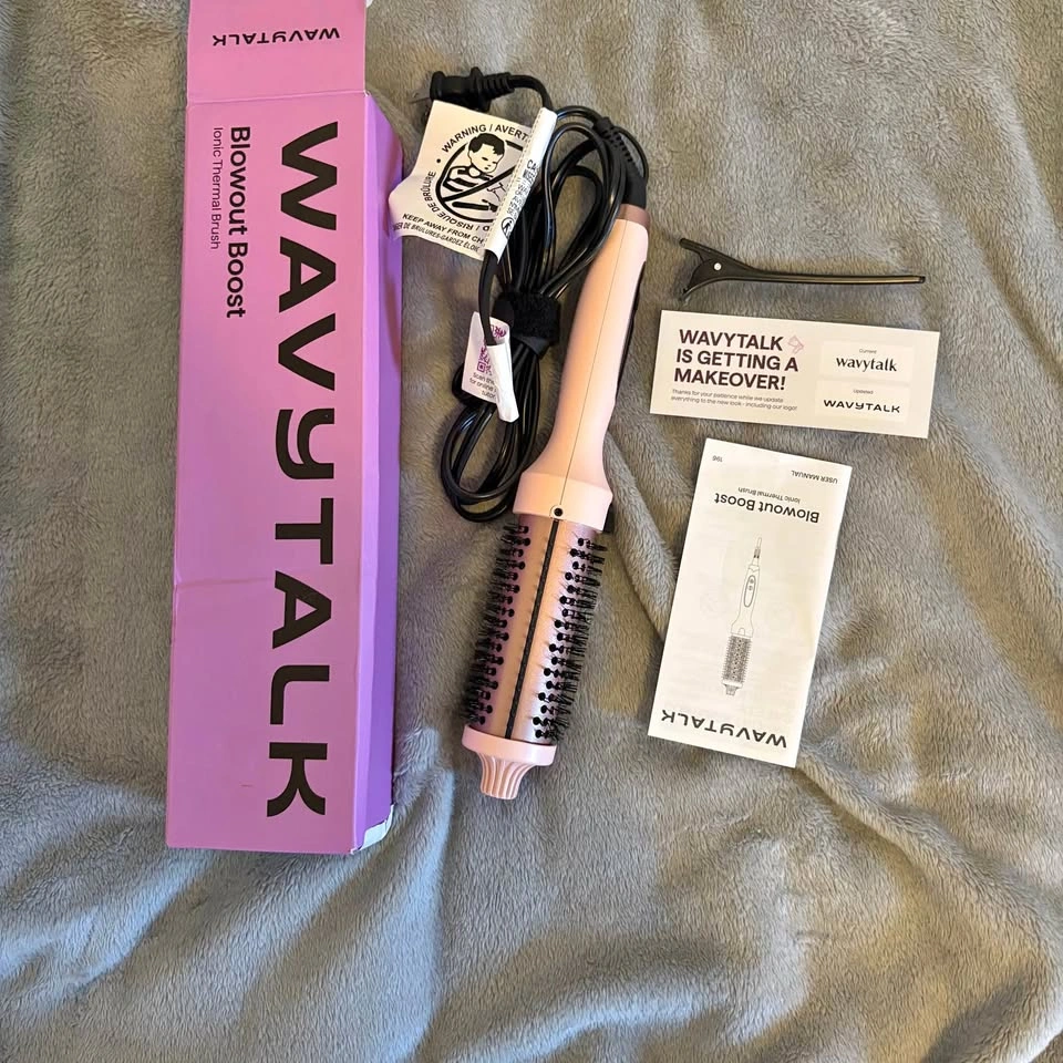 Wavytalk Thermal Brush, 1.5" Curling Brush