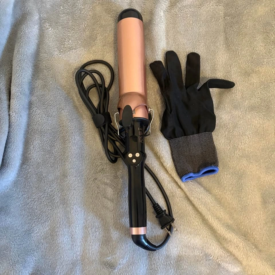 IKV hair curling iron 2inch with hand glove - photo 2