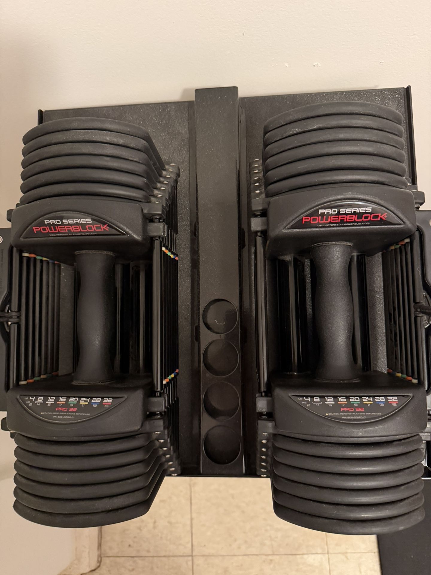Powerblock Dumbbells 4-32 lbs