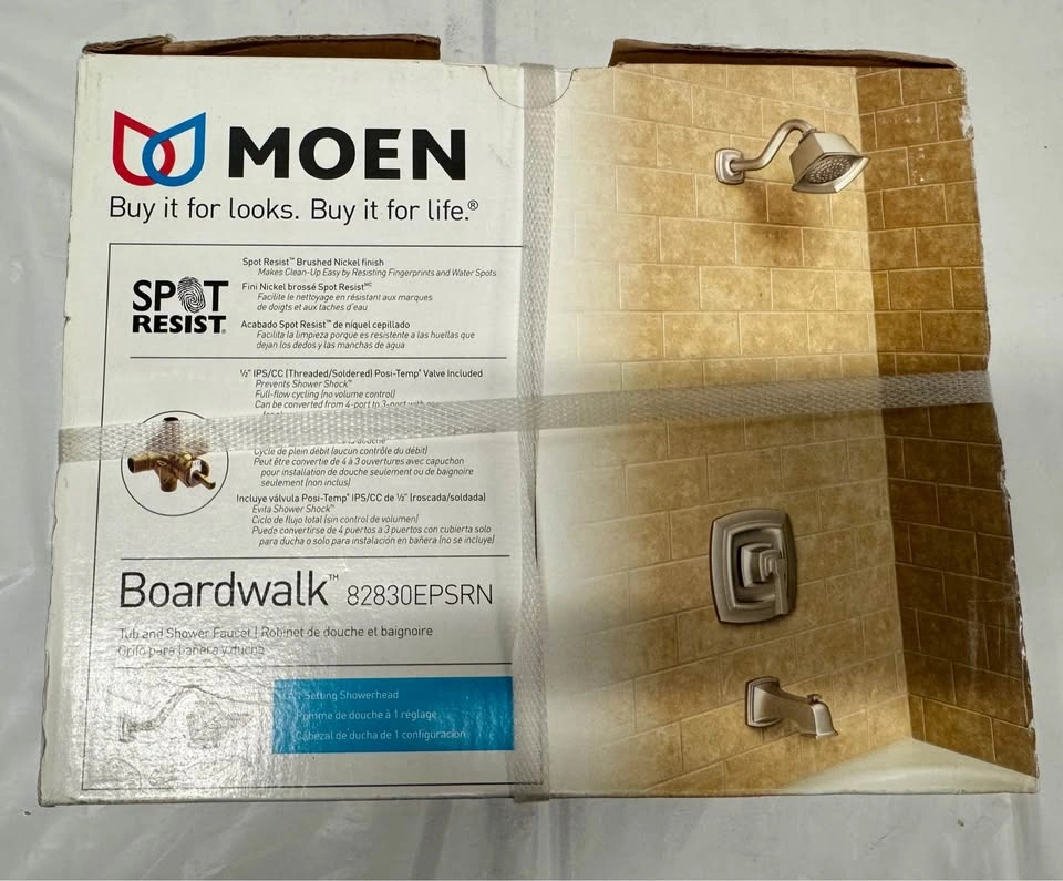 Moen Boardwalk Single-Handle Tub And Shower Faucet - photo 2
