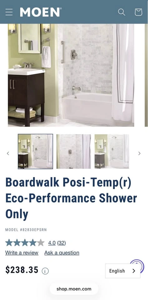 Moen Boardwalk Single-Handle Tub And Shower Faucet - photo 3