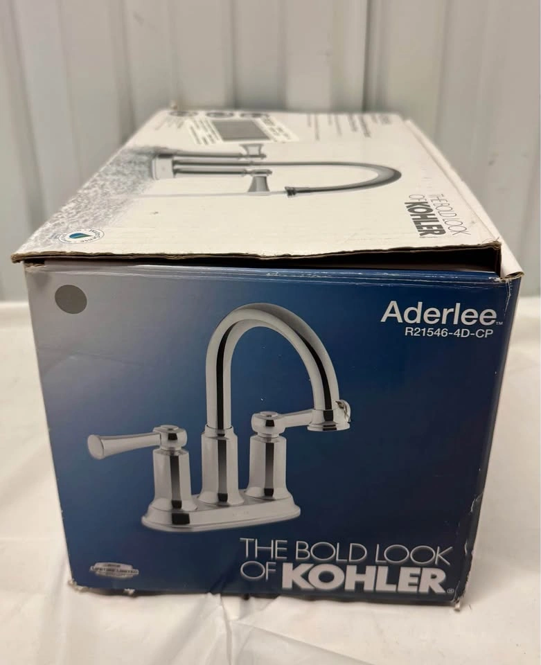 KOHLER Aderlee Centerset Bathroom Sink Faucet - photo 2